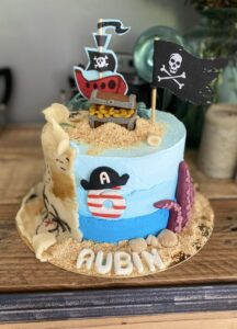 cake design thème pirate